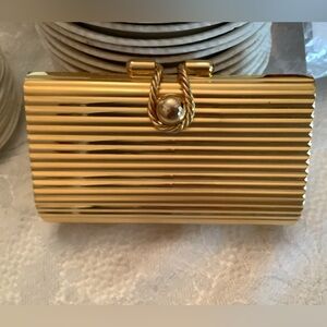 Elegant Gold Clutch Bag